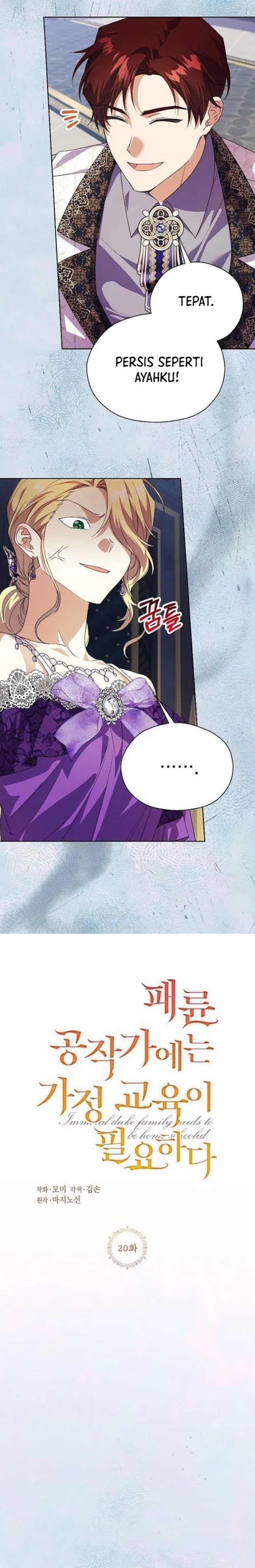 Baca The Immoral Duke Needs to Be Homeschooled - Chapter 20 halaman 5