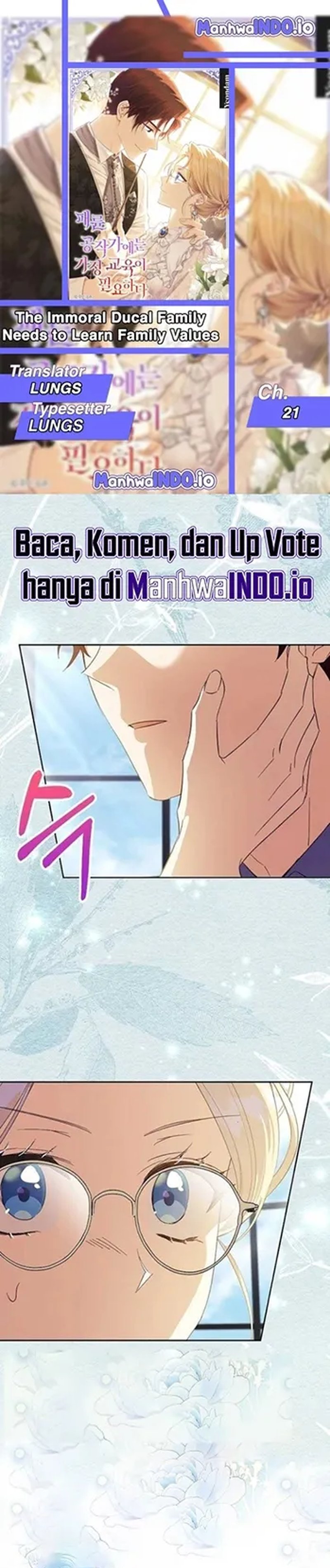 Baca The Immoral Duke Needs to Be Homeschooled - Chapter 21 halaman 1