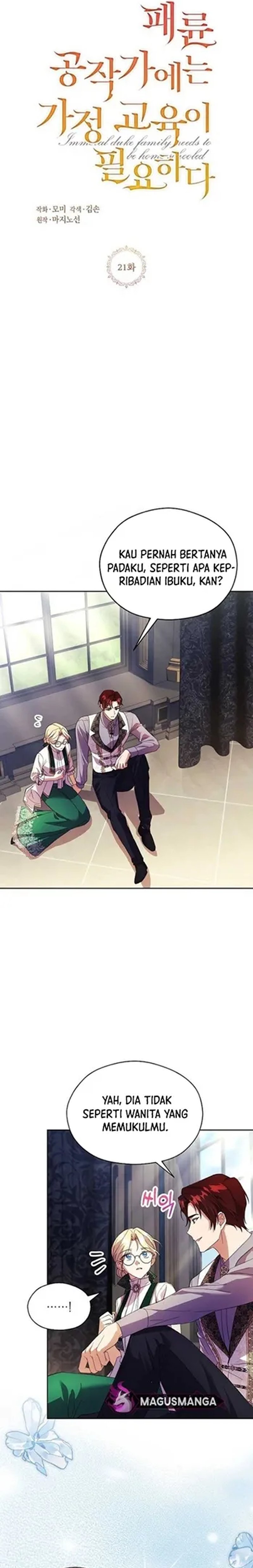 Baca The Immoral Duke Needs to Be Homeschooled - Chapter 21 halaman 7