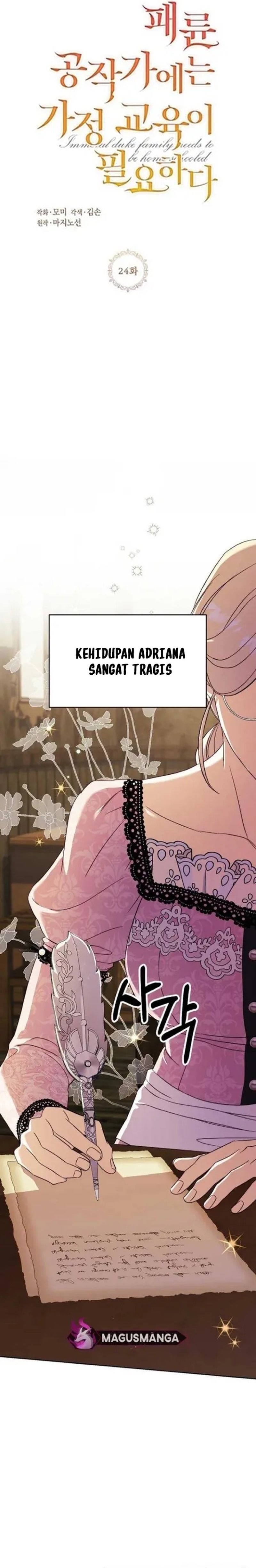 Baca The Immoral Duke Needs to Be Homeschooled - Chapter 24 halaman 43