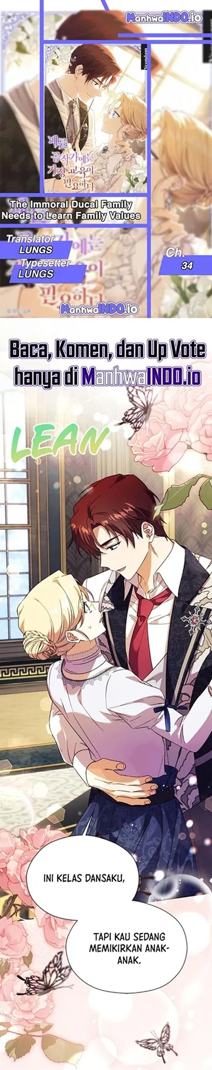 Baca The Immoral Duke Needs to Be Homeschooled - Chapter 34 halaman 1