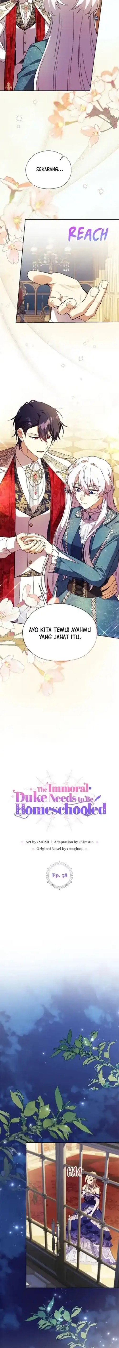Baca The Immoral Duke Needs to Be Homeschooled - Chapter 38 halaman 9
