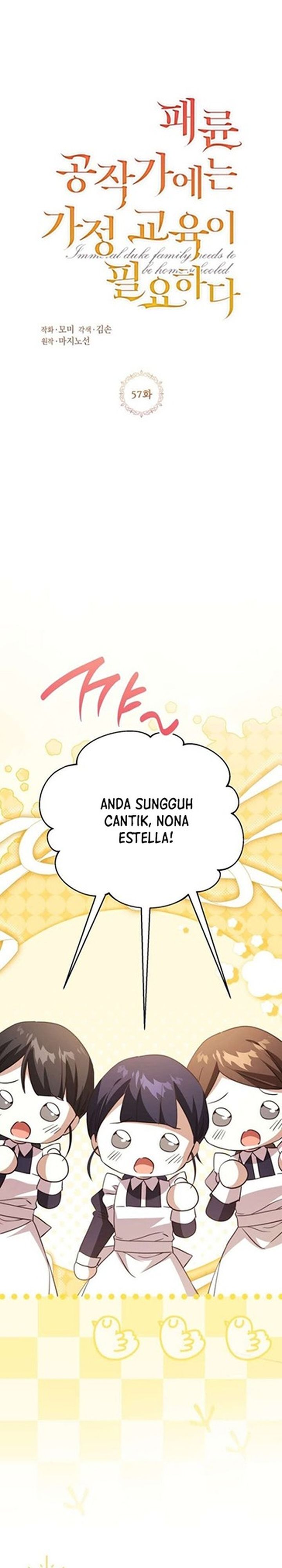 Baca The Immoral Duke Needs to Be Homeschooled - Chapter 57 halaman 10