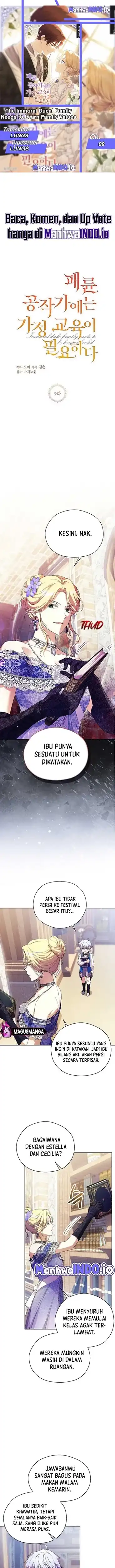 Baca The Immoral Duke Needs to Be Homeschooled - Chapter 9 halaman 1