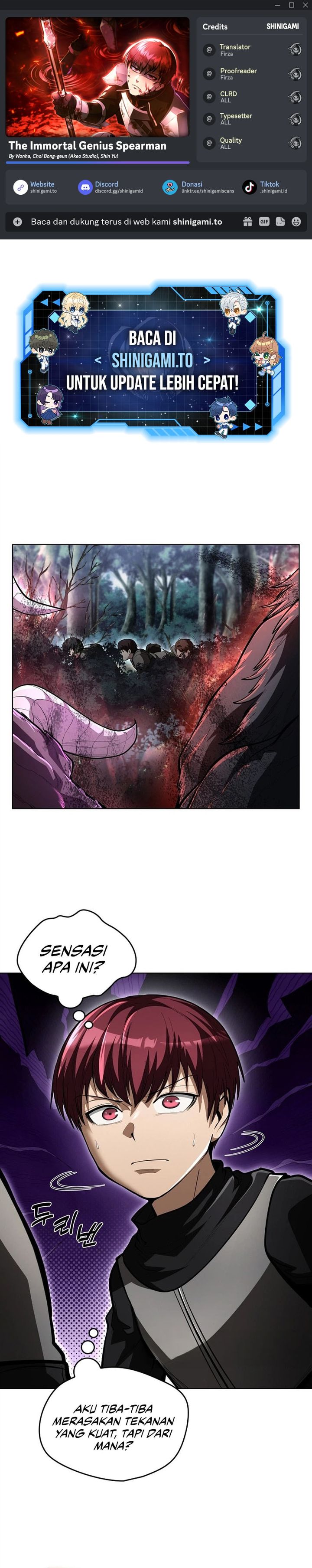 The Immortal Genius Spearman Chapter 27 - Page 1