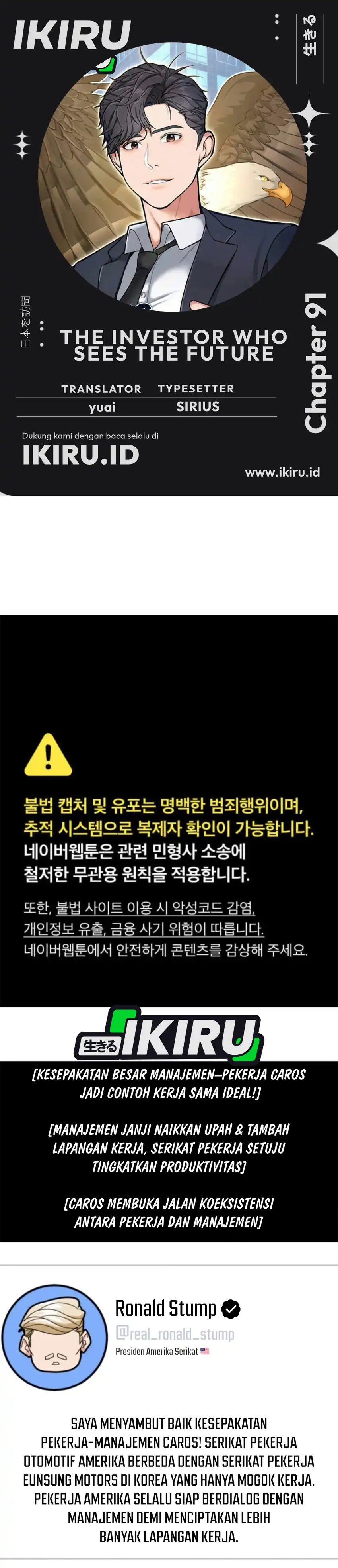 Baca The Investor Who Sees The Future - Chapter 91 halaman 1