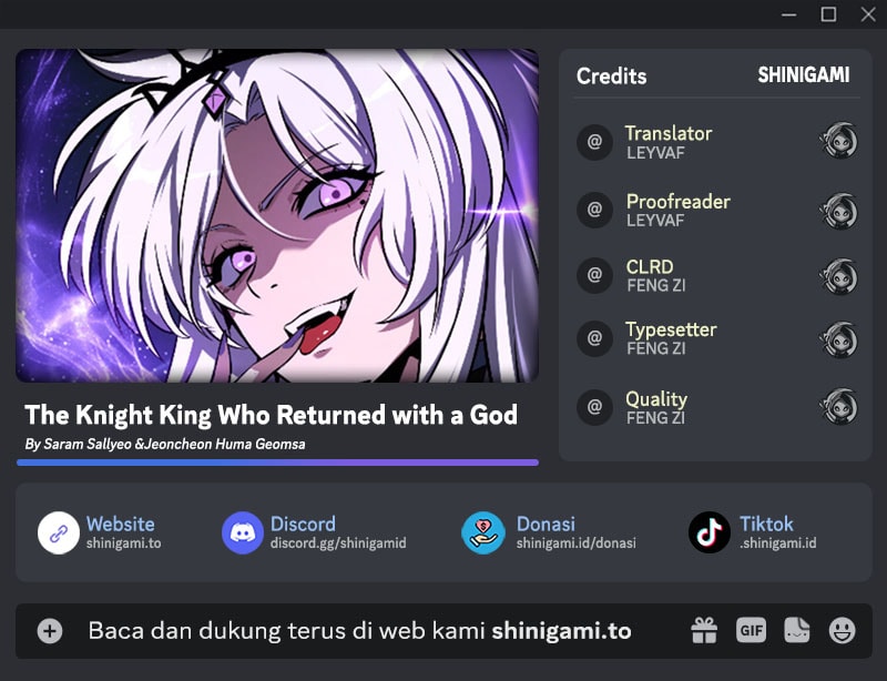 The Knight King Who Returned with a God Chapter 182 - Page 1