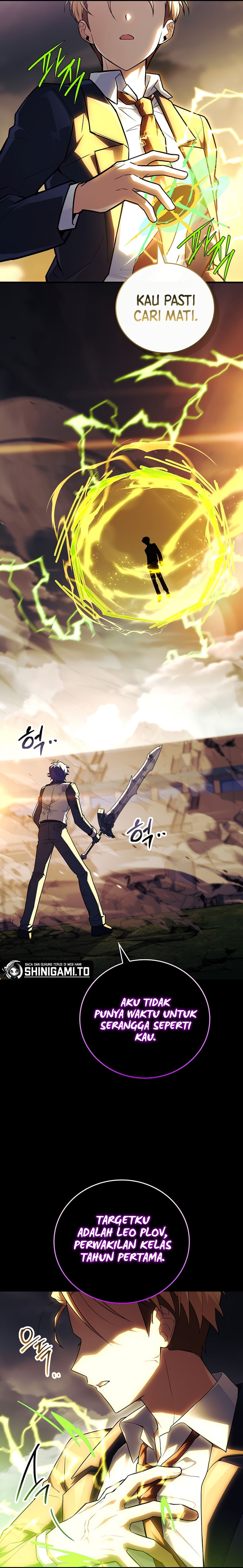 Baca Legendary Hero Is an Academy Honors Student - Chapter 96 halaman 16