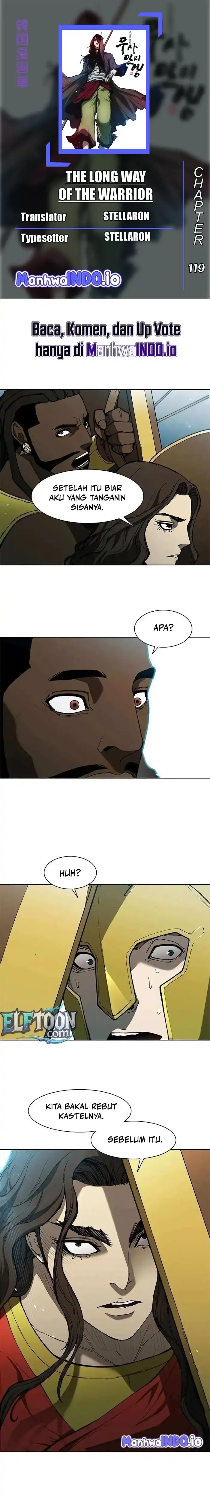 Baca The Long Way of the Warrior - Chapter 119 halaman 1
