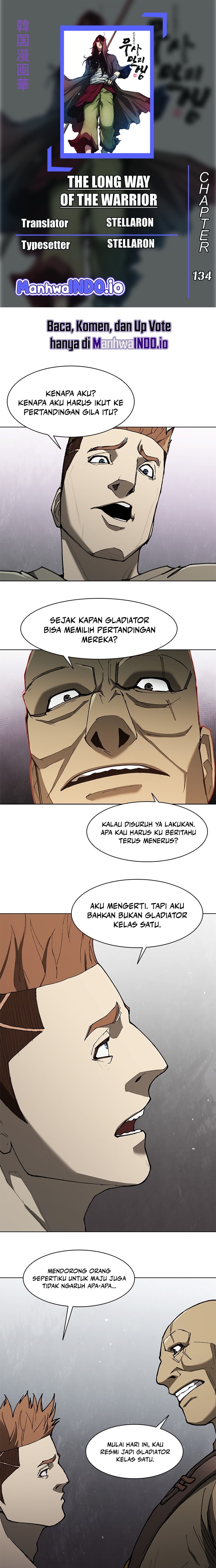 The Long Way of the Warrior Chapter 134 - Page 1