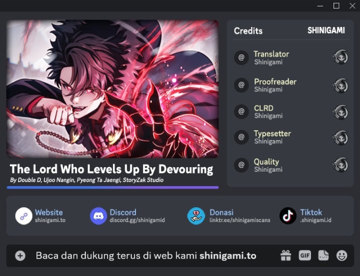Baca The Lord Who Levels Up By Devouring Chapter 2 Bahasa Indonesia page 6