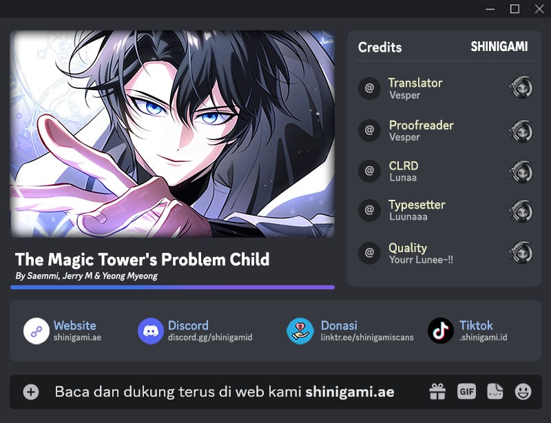 Baca The Magic Tower's Problem Child - Chapter 2 halaman 1