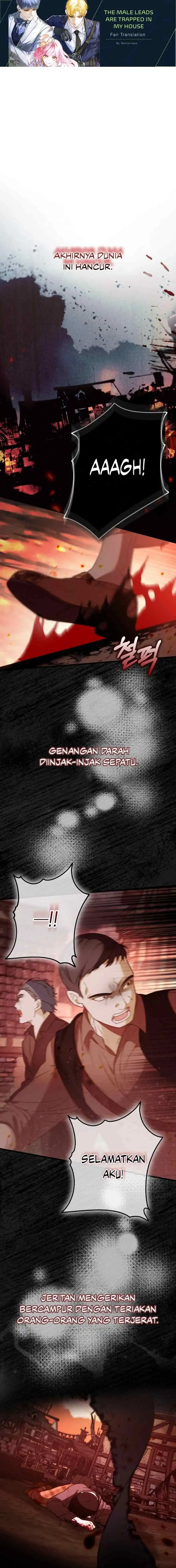 Baca The Male Leads Are Trapped in My House Chapter 1 Bahasa Indonesia page 6