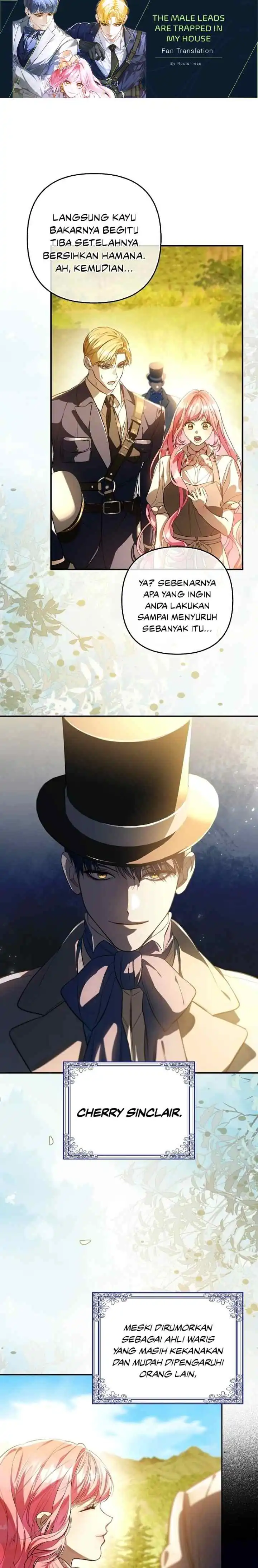 Baca The Male Leads Are Trapped in My House Chapter 12 Bahasa Indonesia page 6