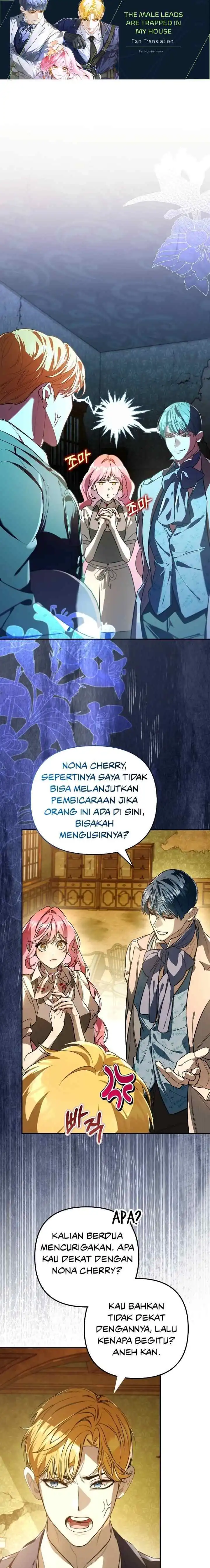 Baca The Male Leads Are Trapped in My House Chapter 13 Bahasa Indonesia page 6
