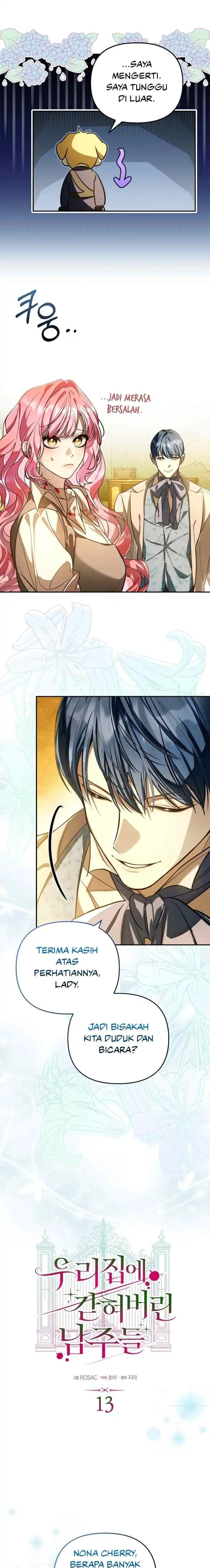 Baca The Male Leads Are Trapped in My House Chapter 13 Bahasa Indonesia page 14