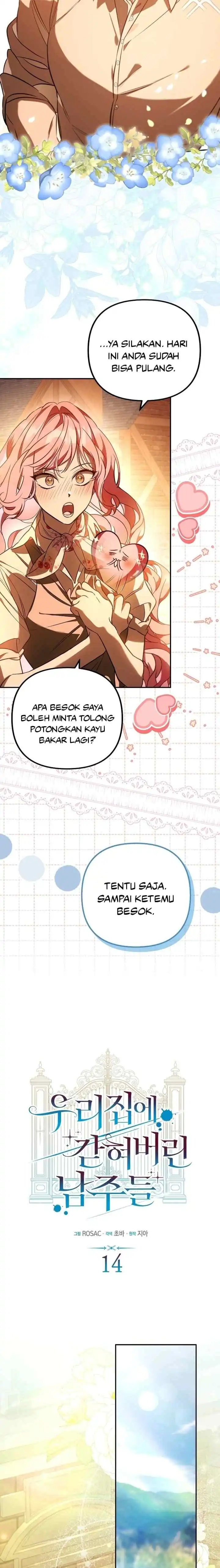 Baca The Male Leads Are Trapped in My House Chapter 14 Bahasa Indonesia page 12