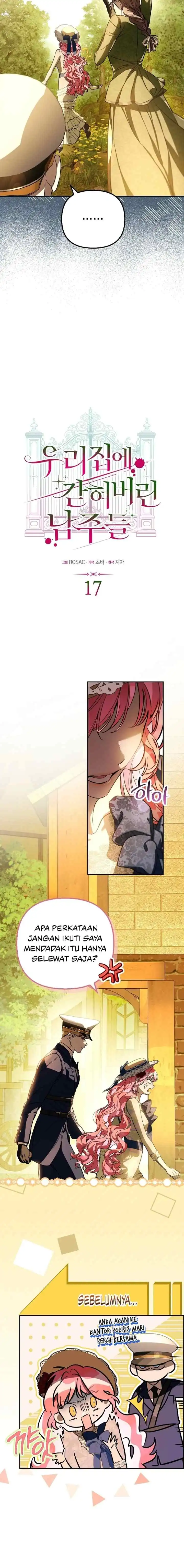 Baca The Male Leads Are Trapped in My House Chapter 17 Bahasa Indonesia page 18