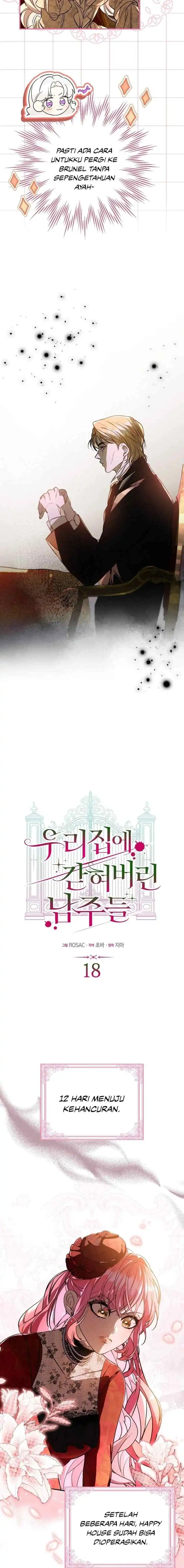 Baca The Male Leads Are Trapped in My House Chapter 18 Bahasa Indonesia page 16