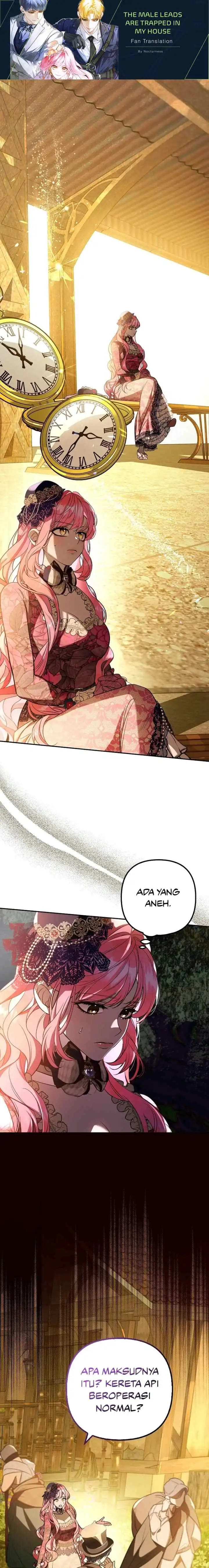 Baca The Male Leads Are Trapped in My House Chapter 21 Bahasa Indonesia page 6