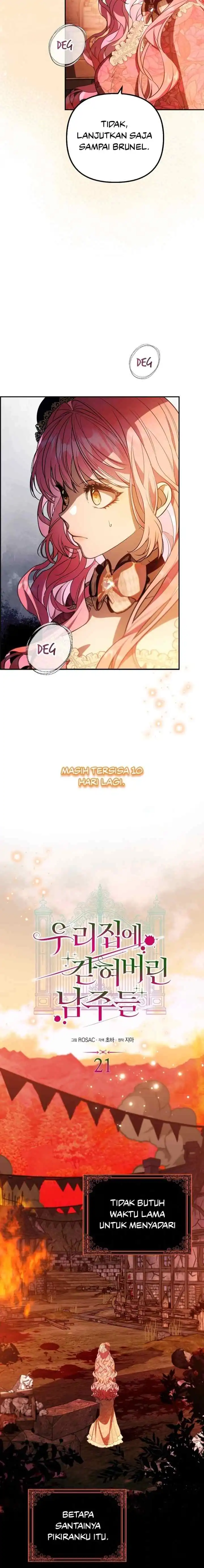 Baca The Male Leads Are Trapped in My House Chapter 21 Bahasa Indonesia page 18