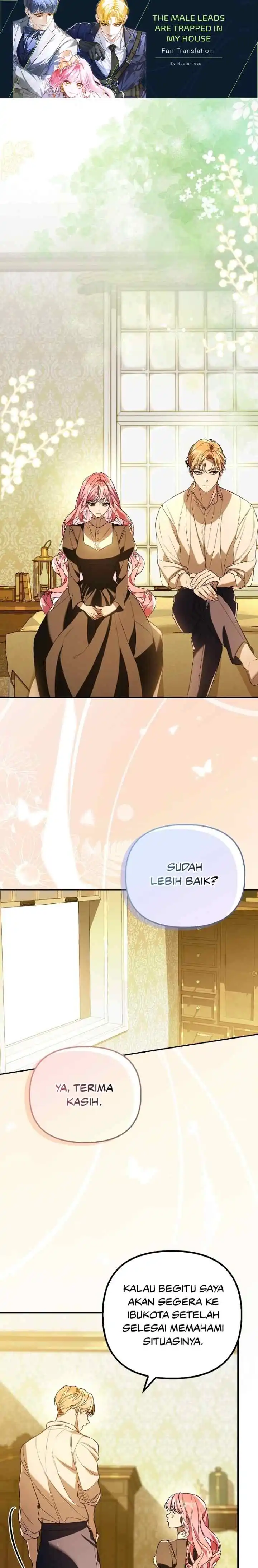 Baca The Male Leads Are Trapped in My House Chapter 24 Bahasa Indonesia page 6