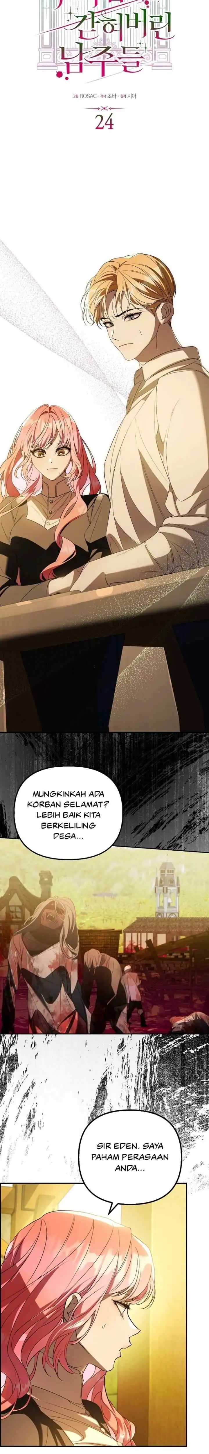 Baca The Male Leads Are Trapped in My House Chapter 24 Bahasa Indonesia page 18