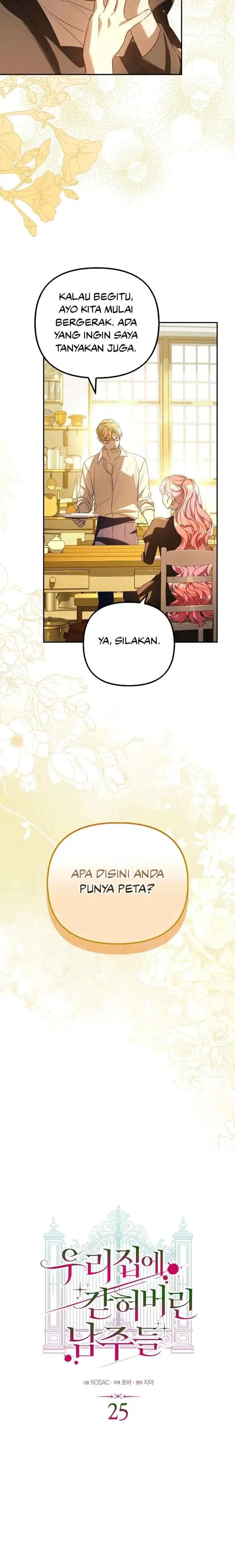 Baca The Male Leads Are Trapped in My House Chapter 25 Bahasa Indonesia page 20