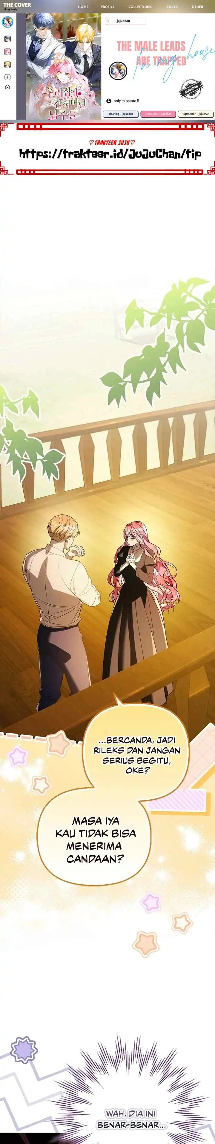 Baca The Male Leads Are Trapped in My House Chapter 27 Bahasa Indonesia page 6