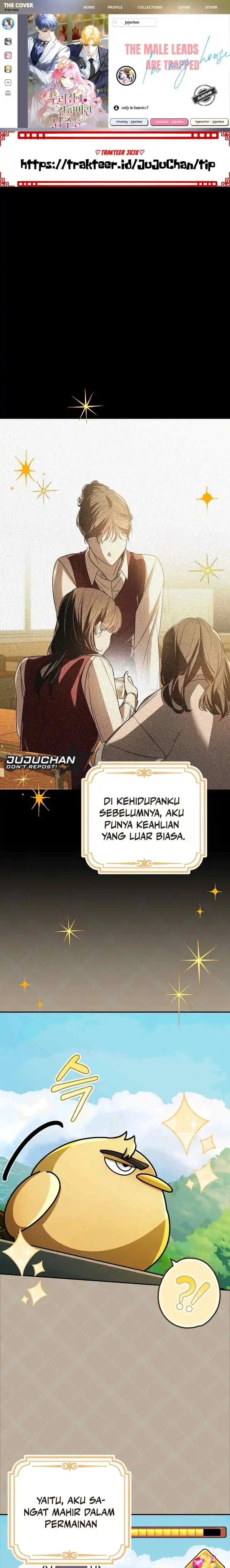 Baca The Male Leads Are Trapped in My House Chapter 30 Bahasa Indonesia page 6