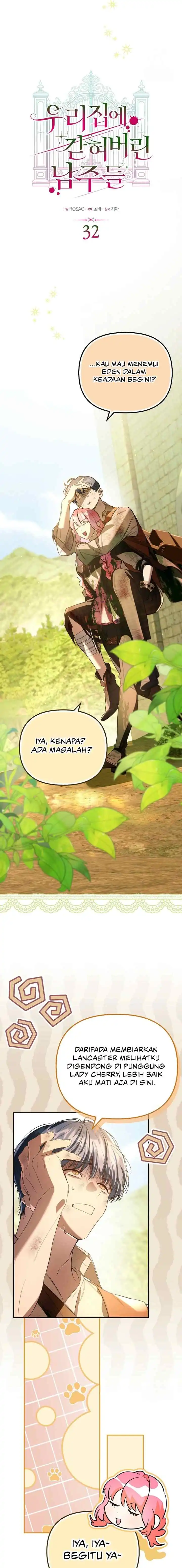 Baca The Male Leads Are Trapped in My House Chapter 32 Bahasa Indonesia page 20