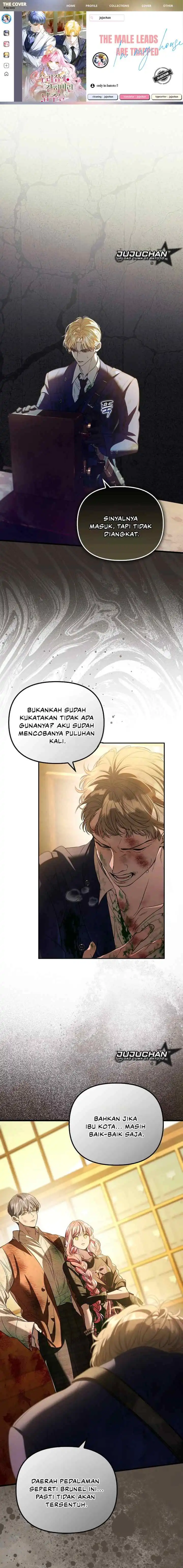Baca The Male Leads Are Trapped in My House Chapter 33 Bahasa Indonesia page 6
