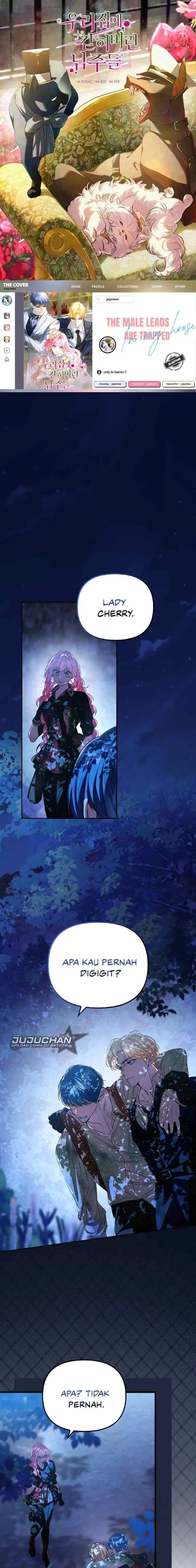 Baca The Male Leads Are Trapped in My House Chapter 35 Bahasa Indonesia page 6
