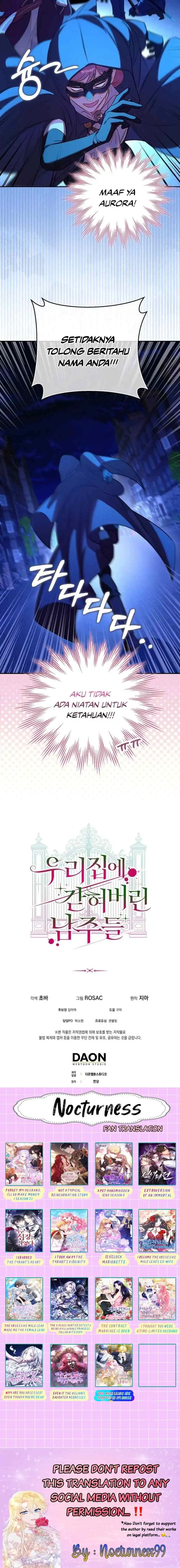 Baca The Male Leads Are Trapped in My House Chapter 4 Bahasa Indonesia page 40