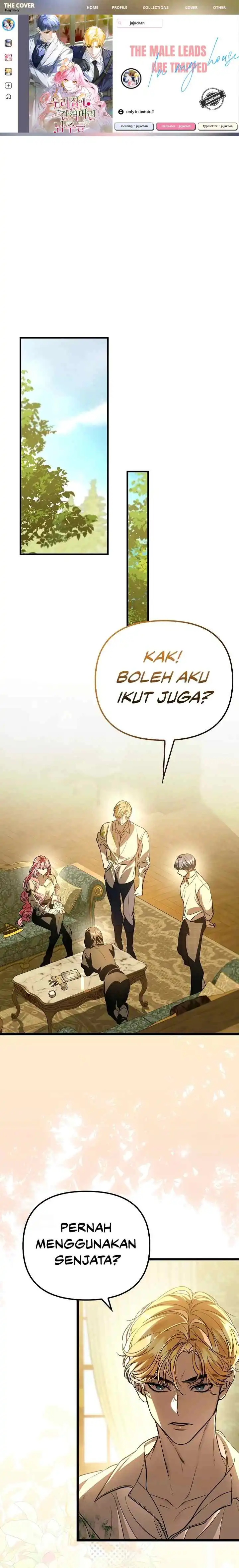 Baca The Male Leads Are Trapped in My House Chapter 40 Bahasa Indonesia page 6