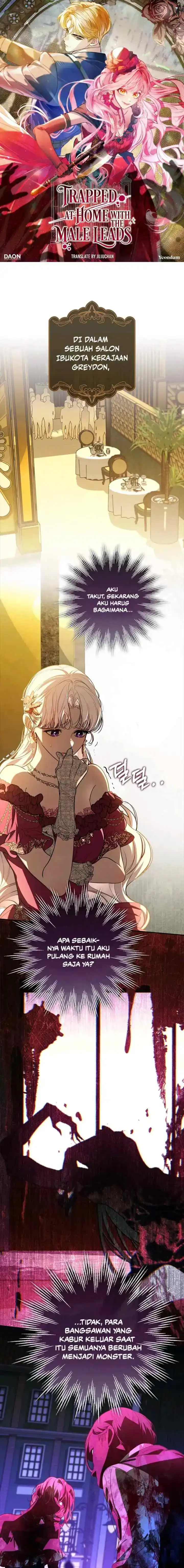 Baca The Male Leads Are Trapped in My House Chapter 43 Bahasa Indonesia page 6
