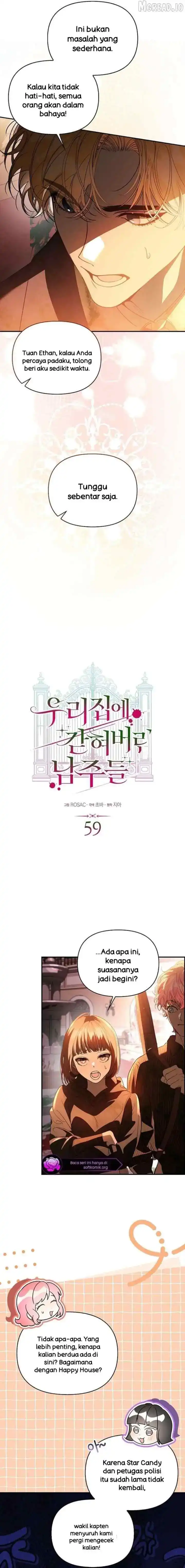 Baca The Male Leads Are Trapped in My House Chapter 59 Bahasa Indonesia page 20
