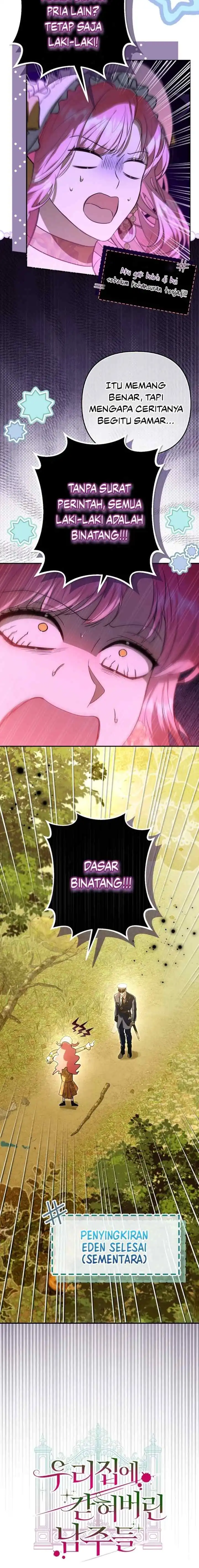 Baca The Male Leads Are Trapped in My House Chapter 7 Bahasa Indonesia page 40