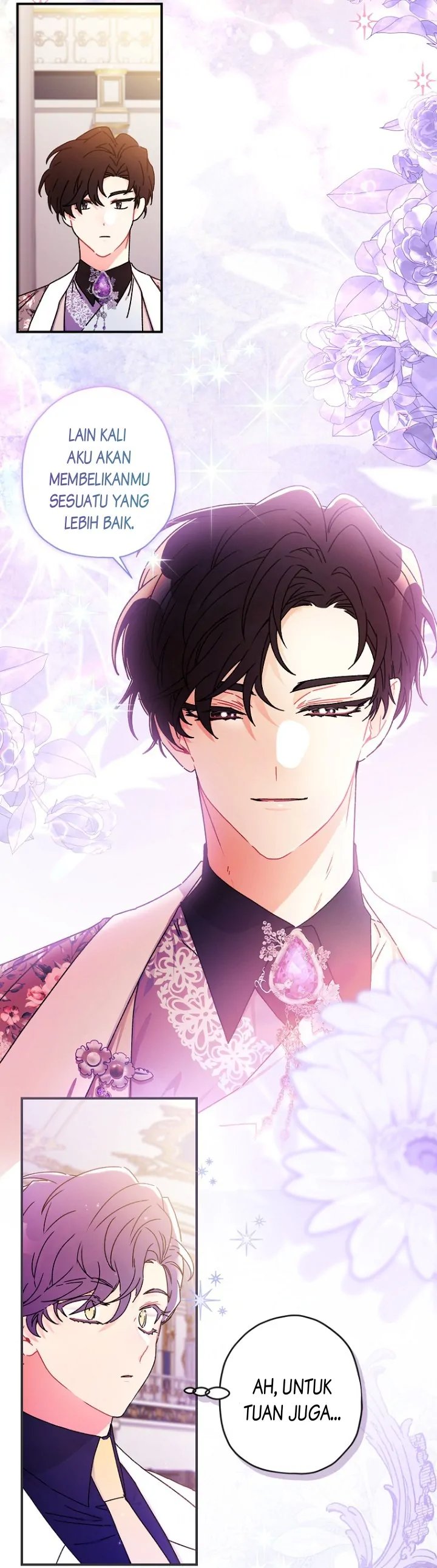 Baca Kill the Male Lead to Become the Villainess - Chapter 104 halaman 13