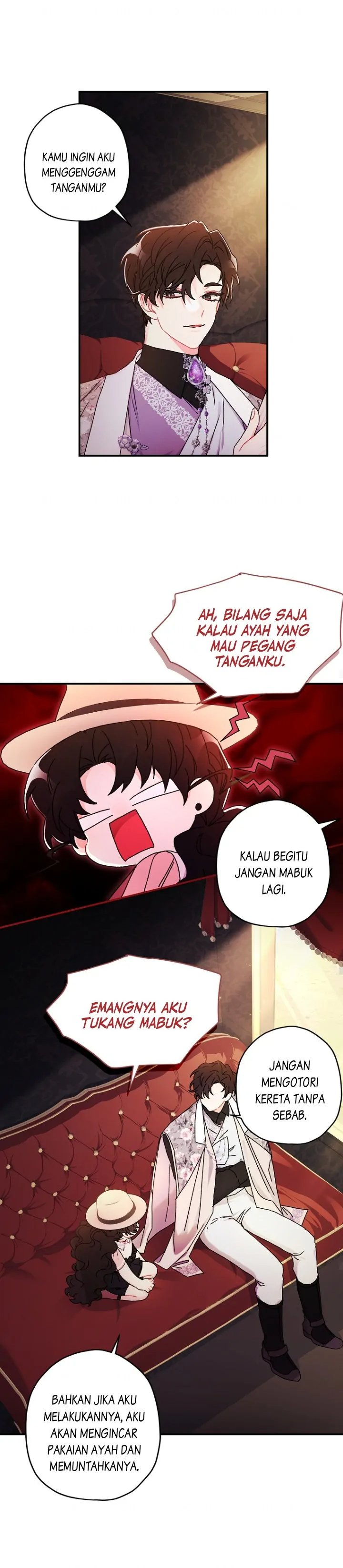 Baca Kill the Male Lead to Become the Villainess - Chapter 104 halaman 22