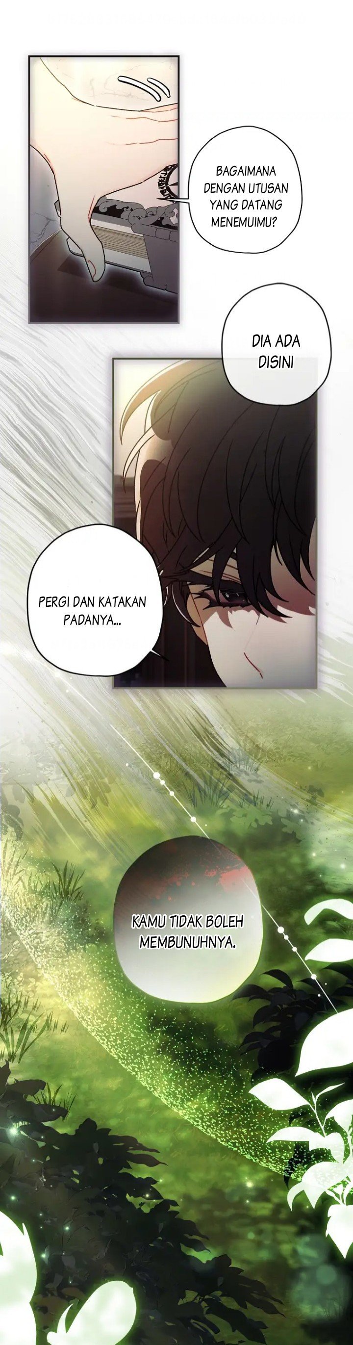 Baca Kill the Male Lead to Become the Villainess - Chapter 105 halaman 23