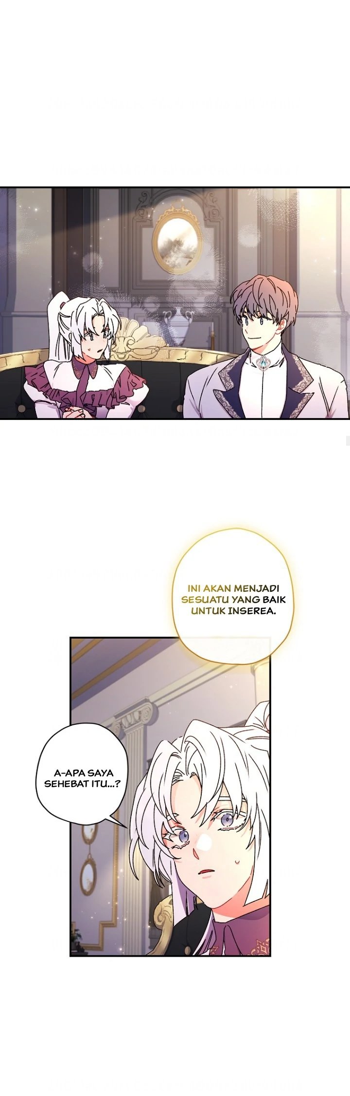 Baca Kill the Male Lead to Become the Villainess - Chapter 112 halaman 24