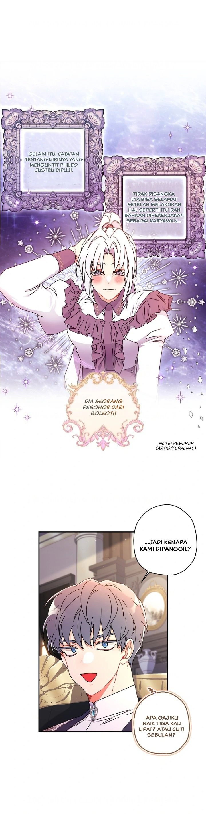 Baca Kill the Male Lead to Become the Villainess - Chapter 112 halaman 4