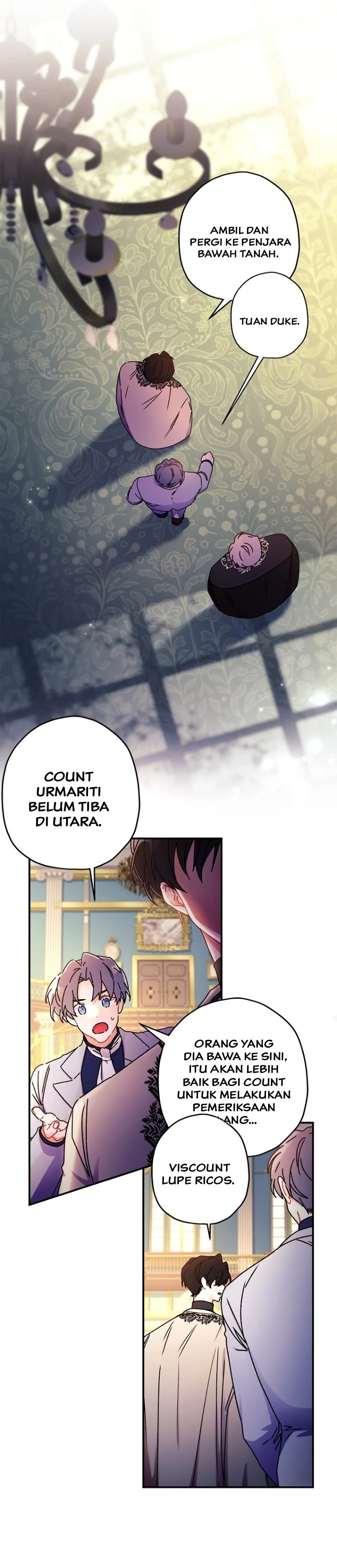 Baca Kill the Male Lead to Become the Villainess - Chapter 113 halaman 15