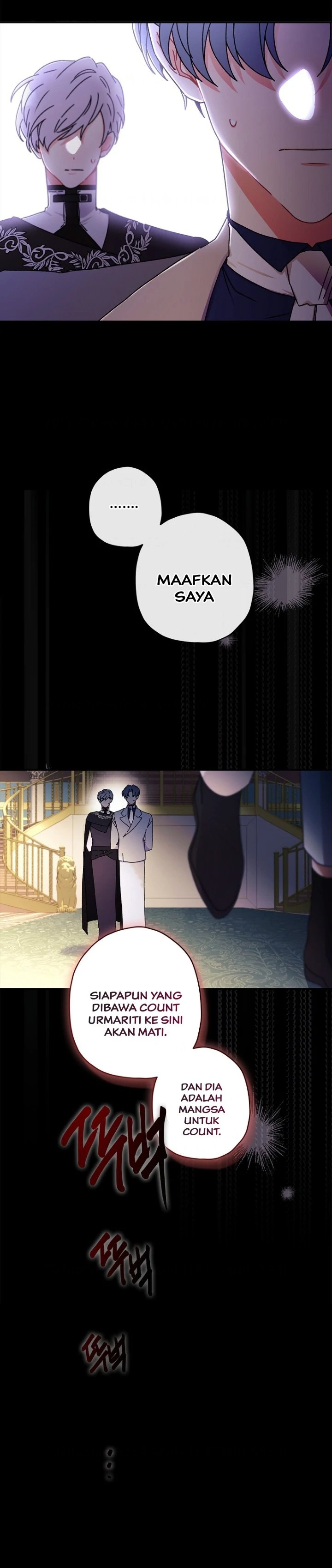 Baca Kill the Male Lead to Become the Villainess - Chapter 113 halaman 18