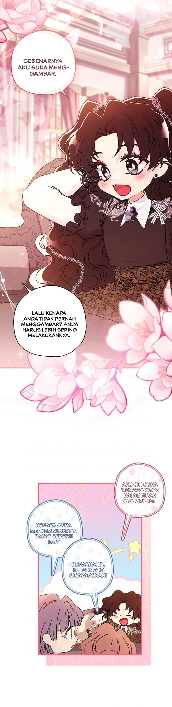 Baca Kill the Male Lead to Become the Villainess - Chapter 113 halaman 33