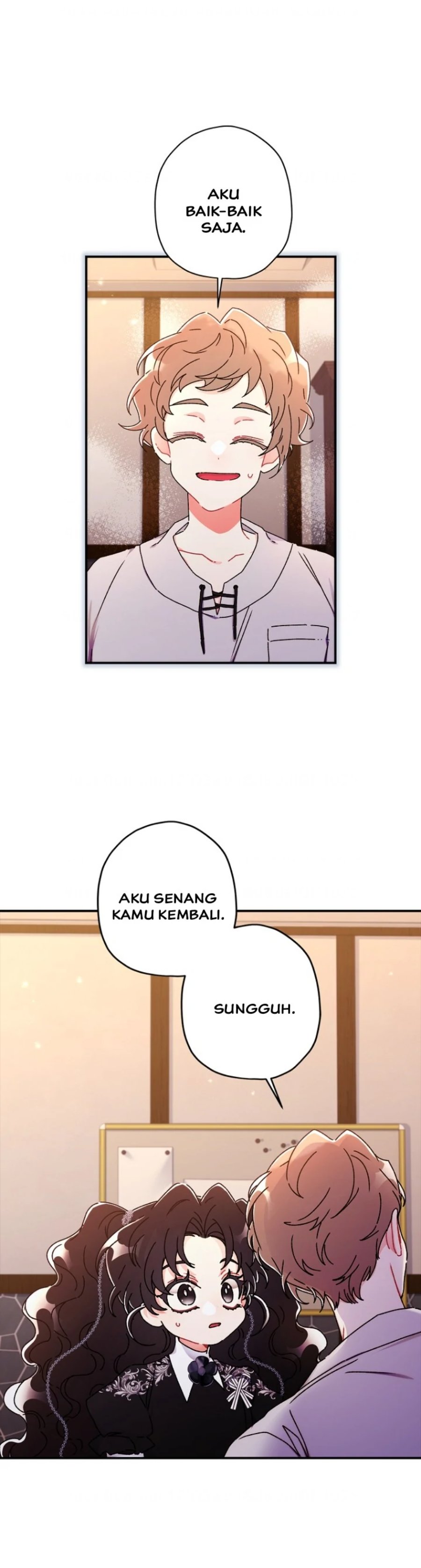 Baca Kill the Male Lead to Become the Villainess - Chapter 114 halaman 19