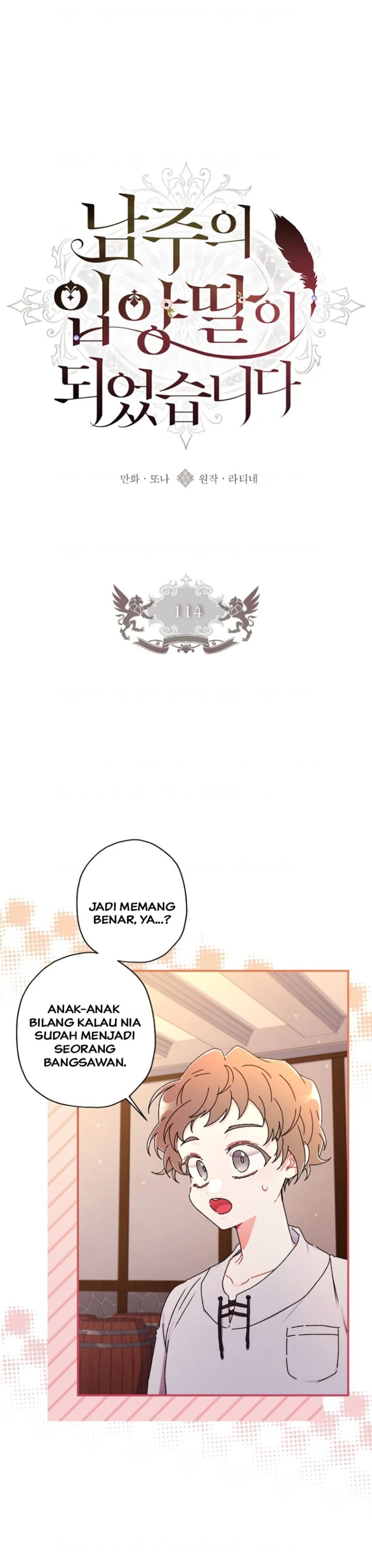 Baca Kill the Male Lead to Become the Villainess - Chapter 114 halaman 25