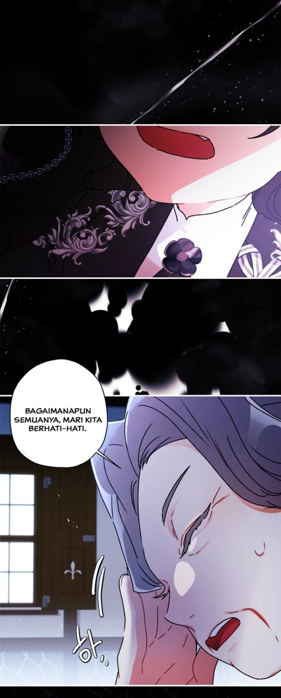 Baca Kill the Male Lead to Become the Villainess - Chapter 114 halaman 42