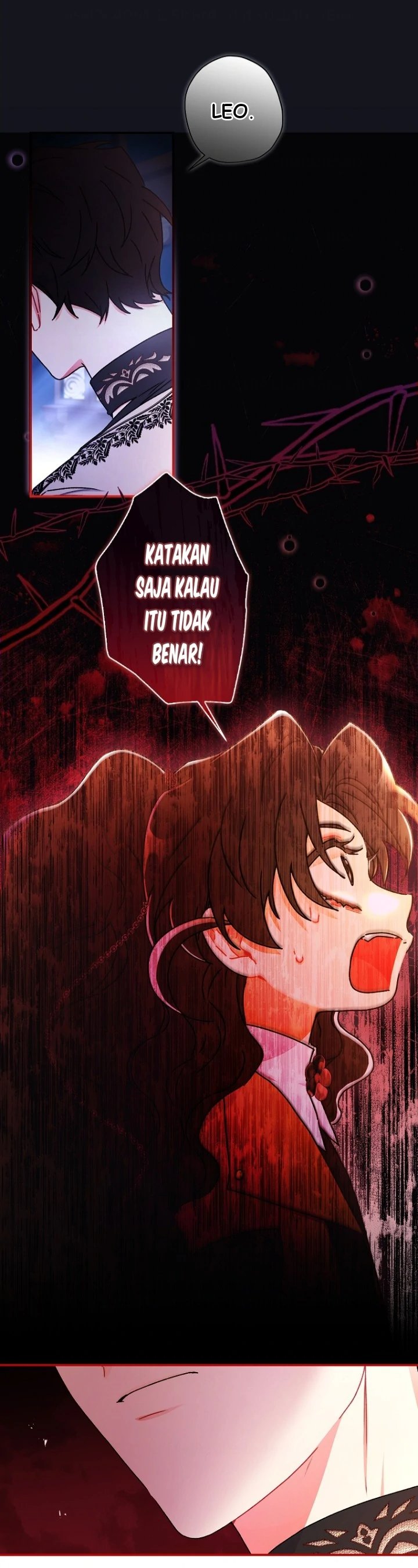 Baca Kill the Male Lead to Become the Villainess - Chapter 115 halaman 20